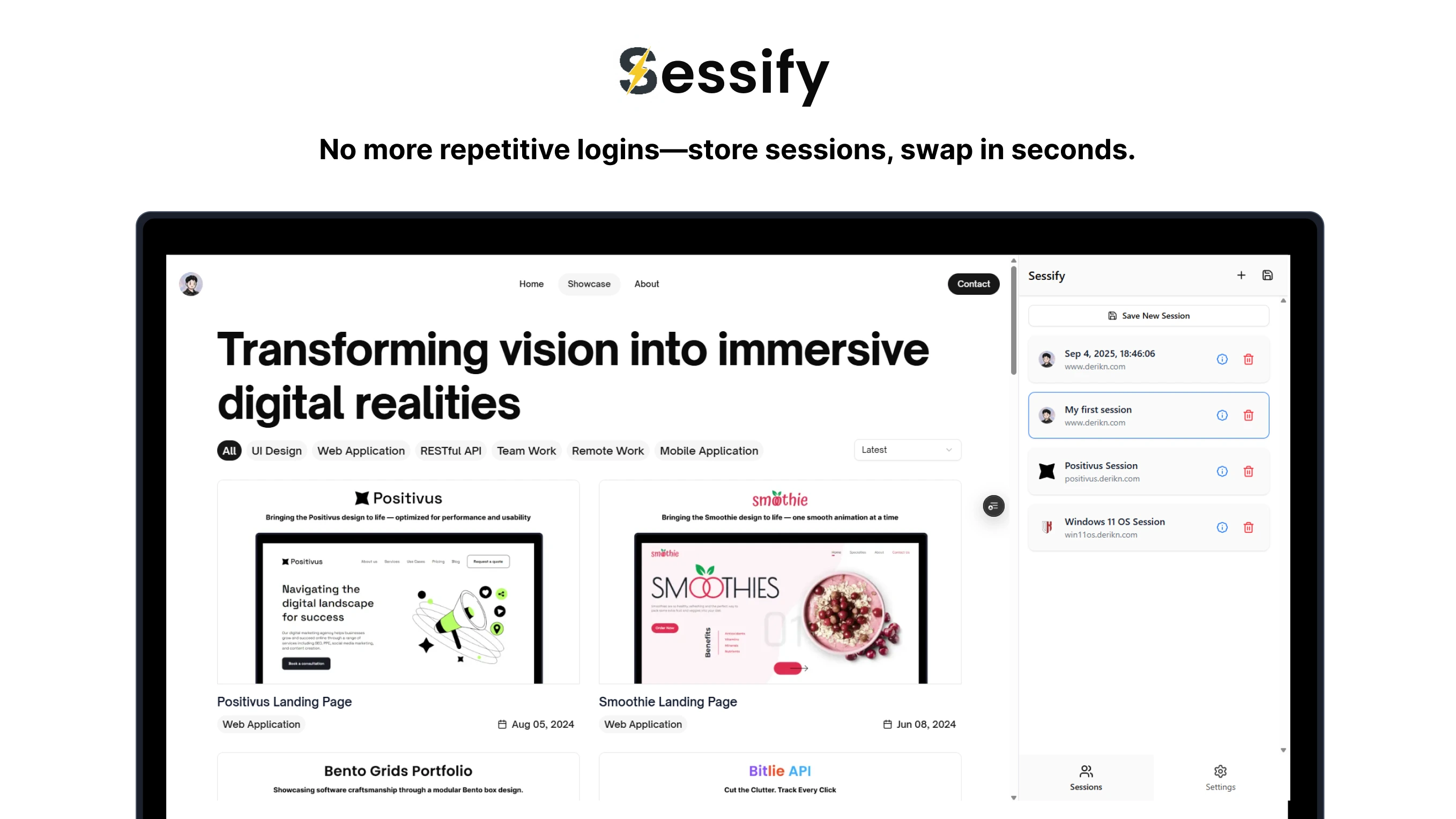 Sessify Browser Extension
