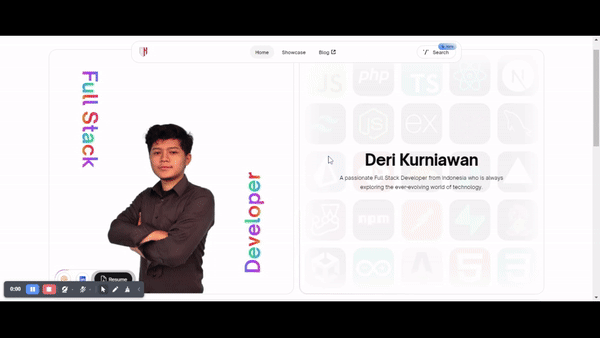 Screenshot of Cursor Effect