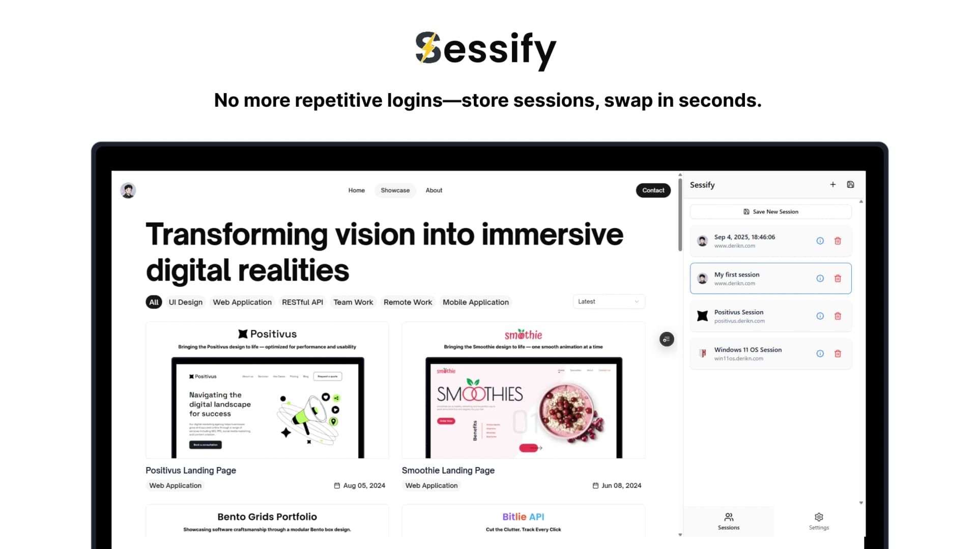Sessify Browser Extension