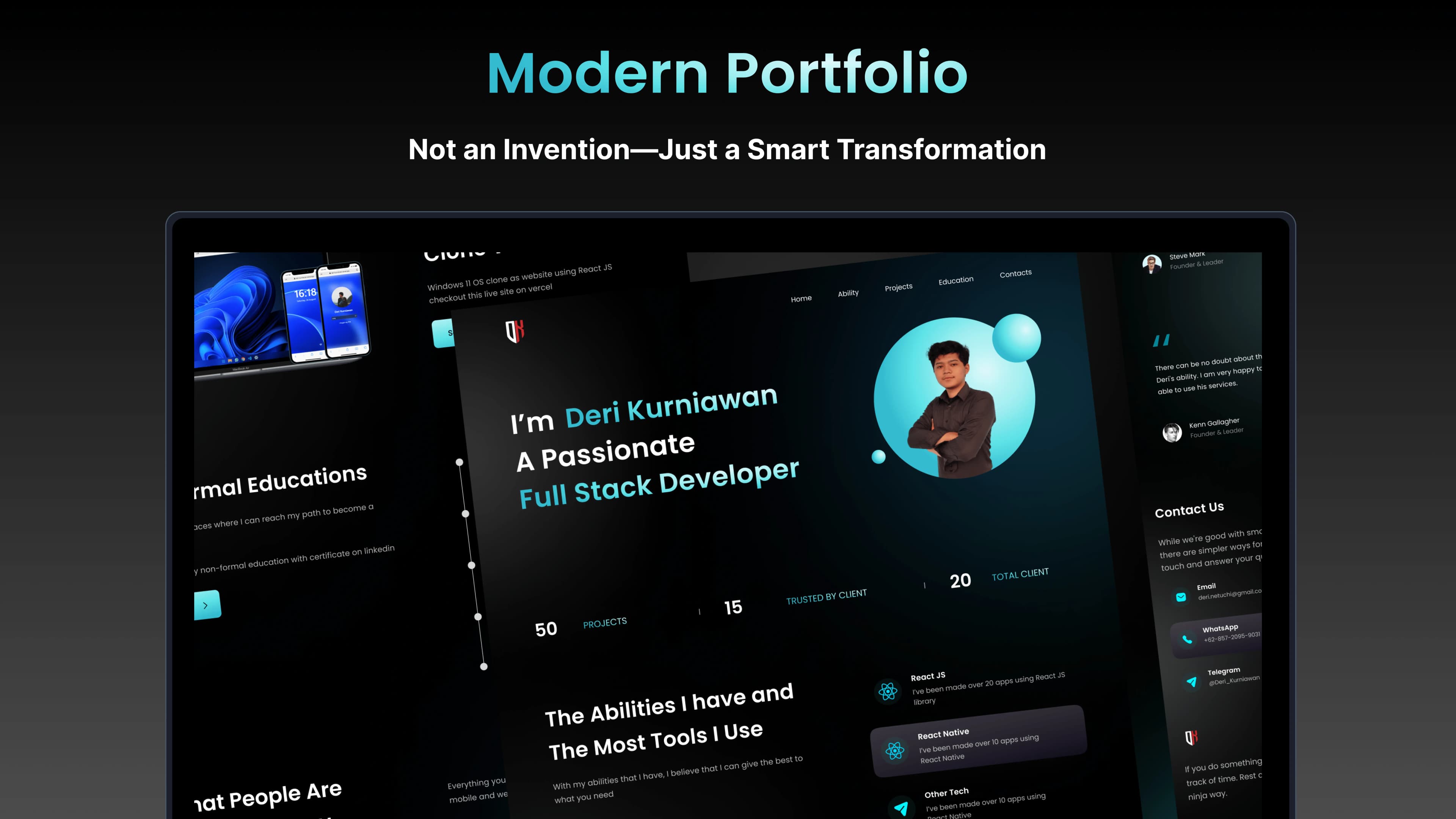 Modern Portfolio Modern Portfolio